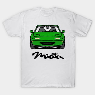 MX5 Miata NA Light Green T-Shirt